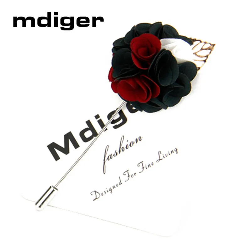 Men's Suits Flower Brooches Casual Fashion Jewelry Floral Lapel Pins with Gold Plating Leaf Daisy Brooch Bouquet | Украшения и