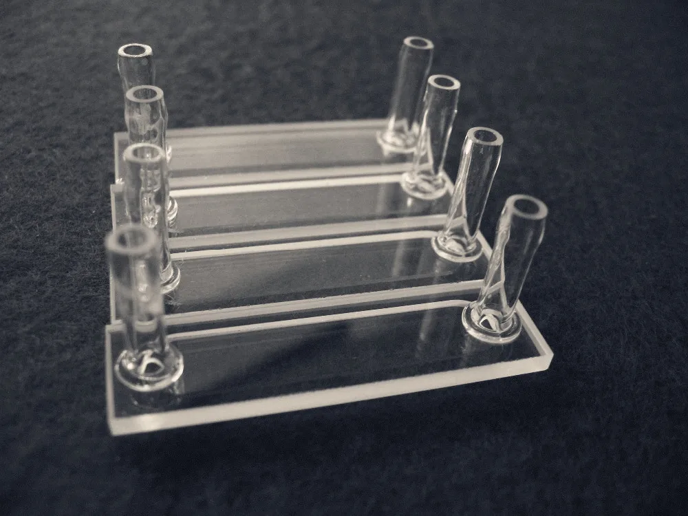 5mm path length optical UV flow quartz cell quartz cuvette with tubesin Test Tube from Office