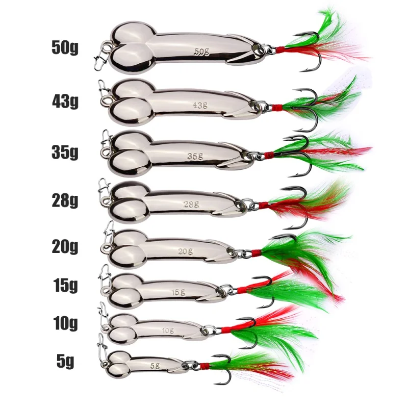 Ложка рыболовная приманка с пером 5 г 10 г 15 г 20 г 28 г 35 г 43 г 50 г металлические украшения рыболовная наживка, Спиннербейт тройной крючок жесткие приманки