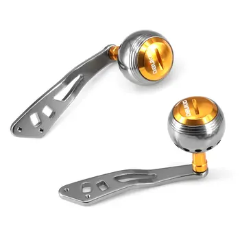 Fishing Tool Reel Baitcasting Trolling Reel Handle Left Right Fishing Handle Knob Accessory Aluminum Fishing Reel Handle Pesca