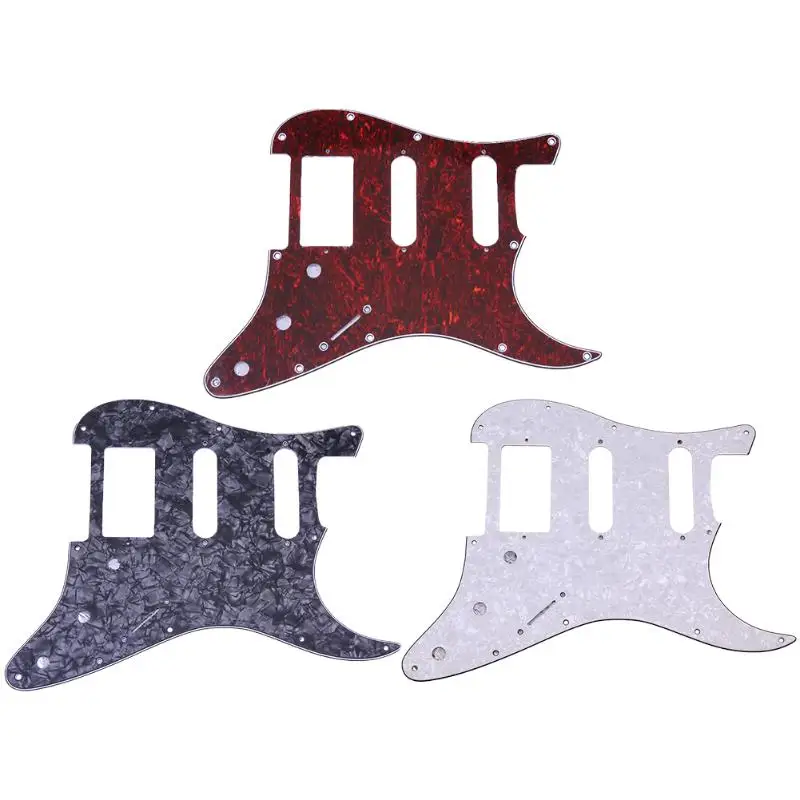 

3 PLY Electric Guitar PVC Pickguard for Fender Strat Electric Guitar Pickguard Scratch Plate High Quality Guitar Accessory New