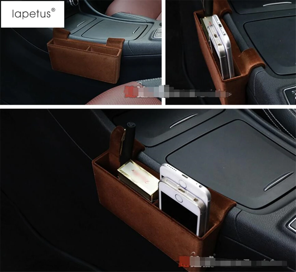 

Lapetus Accessories For Mercedes Benz GLA 200 220 X156 2018 Multifunction Container Box Storage Box Molding Cover Kit Trim 1 Pcs