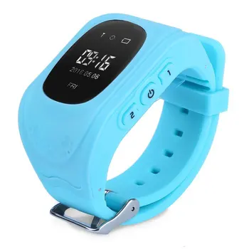 

ssdfly HOT Q50 Smart watch Kids Kid Watch GSM GPRS LBS GPS Tracker Locator Anti-lost Smartwatch Child Guard for iOS Android