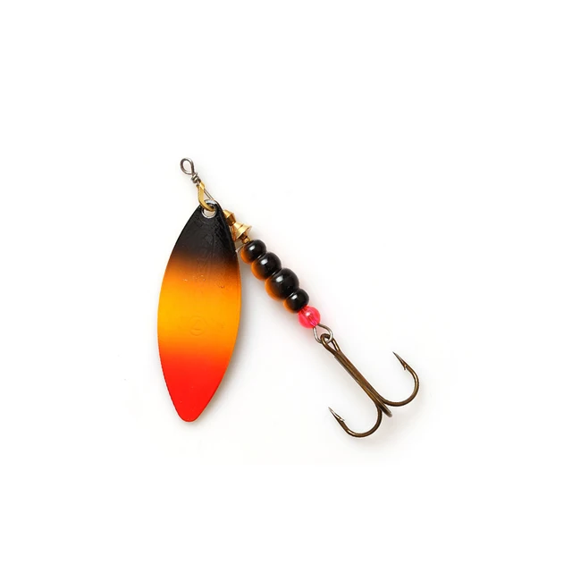 W.P.E KOMODO Spinner Lure 1pcs 12.6g/17.3g/27.2g Spoon Lure Brass Metal Fishing Lure Hard Bait Carp Fishing Pesca Pike Wobblers 08