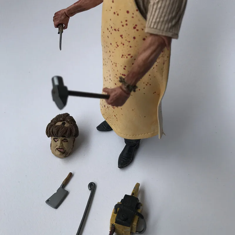 18 см NECA 40th anniversary Ultimate Leatherface классический фильм террор Техасская бензопила резня фигурка