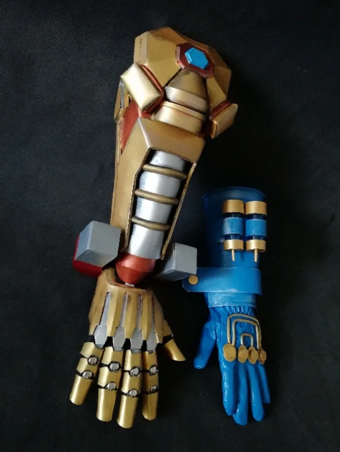 Подгоняйте Overwatch HalloweenTerror Jamison Fawkes Junkrat Dr. Junkenstein Кожа Косплей Armor
