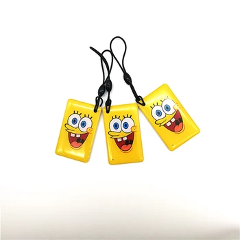 

1Pcs EM4305 Proximity Card Rewritable Keyfob Duplicator Badge Copy 125khz RFID Tag tickets Key Fob Token Ring