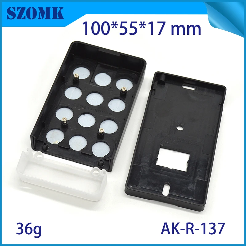 szomk plastic enclosure for electronics plastic case plastic box for electronics project RFID sensor junction box plastic housing access control system door entrance IC card reader control box  (19)