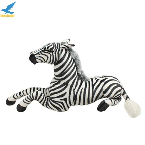 large zebra teddy