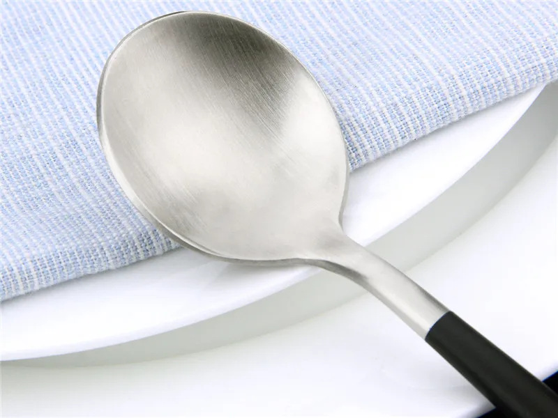 black flatware (6)