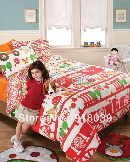 Brands Bedding Christmas Comforters Cover 100 Cotton Child Bed
