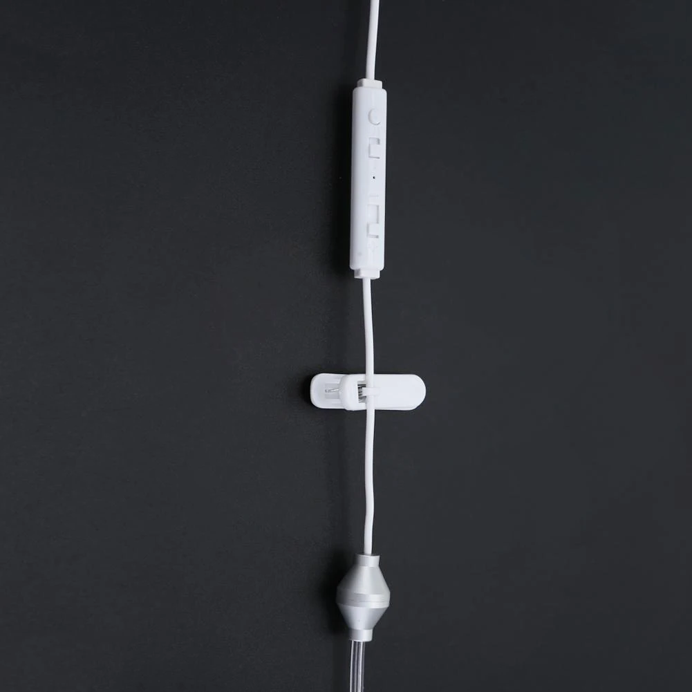 3,5 мм анти-радиационный наушник воздушный трубчатый наушник односторонняя катушка мини-наушник Встроенный микрофон