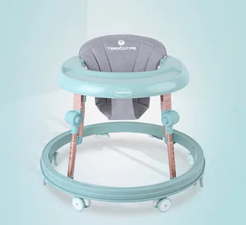 

Baby walker with wheel 6/7-18 Months Baby Walker Multifunction Anti-rollover Folding Steps