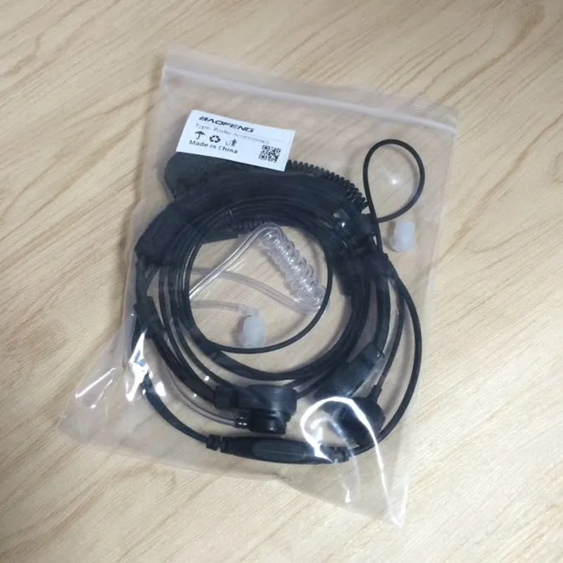Extendable PTT Throat Microphone Mic Earpiece Headset for Baofeng CB Radio Walkie Talkie UV-5R 8W UV-5RE UV-B5 GT-3 Extendable PTT Throat Microphone Mic Earpiece Headset for Baofeng CB Radio Walkie Talkie UV-5R 8W UV-5RE UV-B5 GT-3