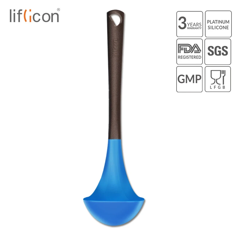 Силиконовый ковш для супа liflicon устойчивые к высоким температурам антипригарные