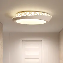 Поверхностный монтаж белый/черный люстра освещение приспособление для спальни Гостиная Кабинет блеск Современная люстра лампа с пультом