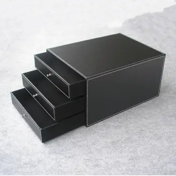 three drawer desk organizer