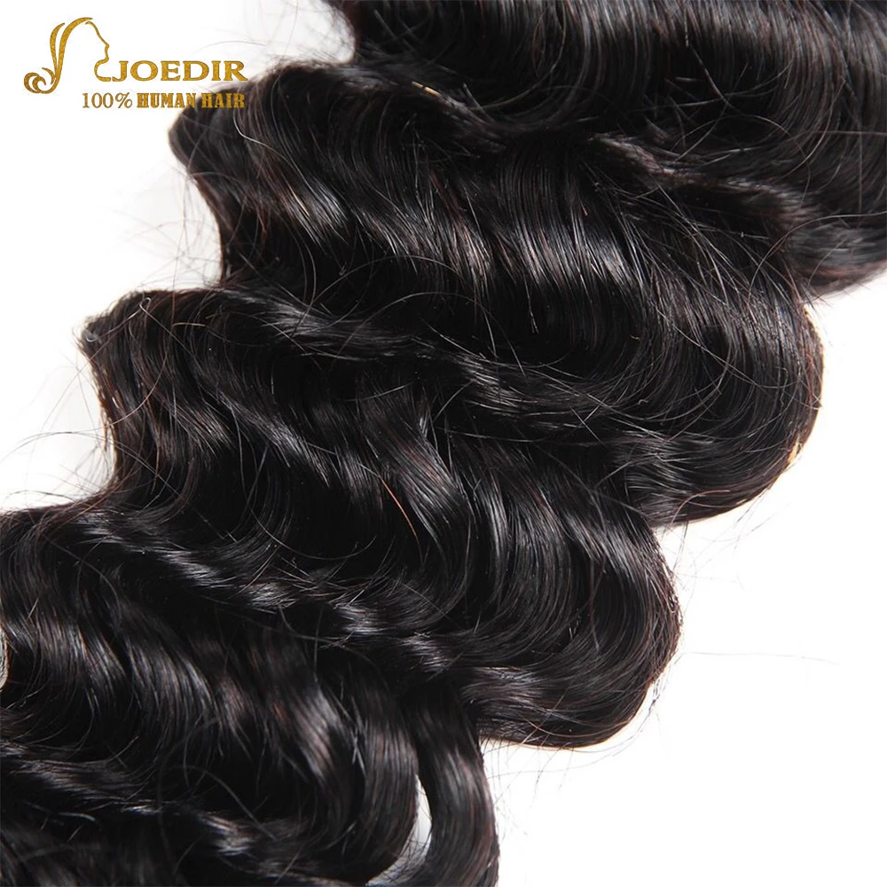 Joedir Pre Colored Loose Deep Wave Bundles With Closure Brazilian Hair Weave Bundles With Closure With Baby Hair Non Remy Joedir Pre Colored Loose Deep Wave Bundles With Closure Brazilian Hair Weave Bundles With Closure With Baby Hair Non Remy