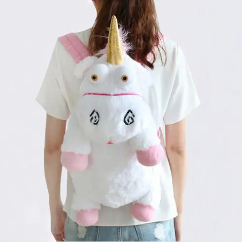 

Despicable Me 2 Rare Unicorn Plush Backpack 26" SO FLUFFY