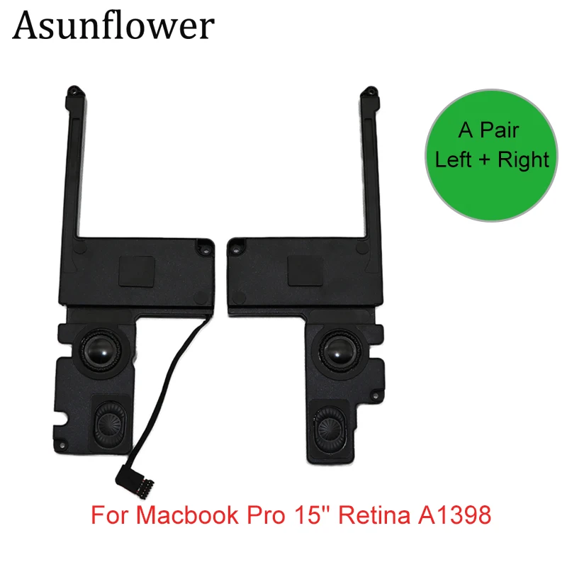 

Asunflower 609-0335-A 609-0389 Left & Right Speaker Subwoofer For Macbook Pro 15" Retina A1398 Speaker 2012 2013 2014 2015