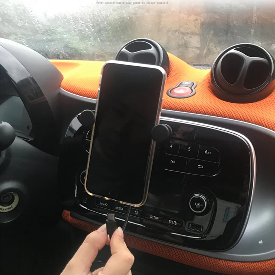 Умный 450 451 оригинальный автомобильный интерфейс мобильный телефон 453 fortwo forfour