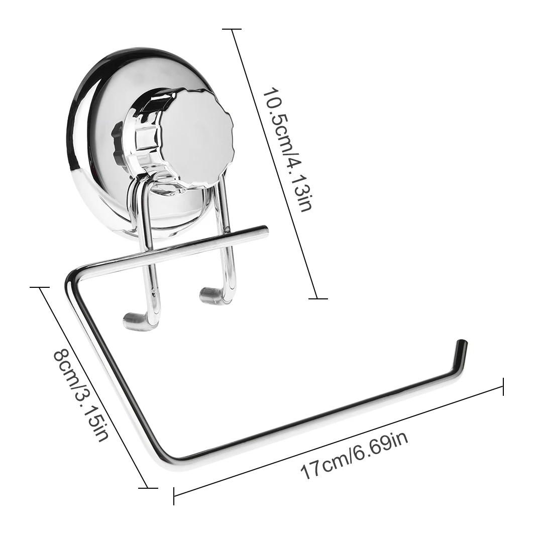 LeKing Туалет кухонные бумажное полотенце держатель для хранения нержавеющая сталь настенное крепление крючки с присосками стойки аксессуары для ванной комнаты