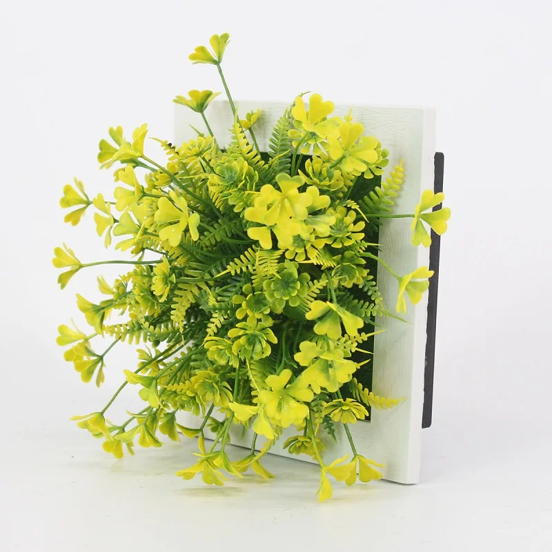 Моделирование 3D растения Страна Стиль стены стикеры Висячие искусственный цветок из пластика рамки для картин магазин Новогоднее украшение подарок - Цвет: 51A