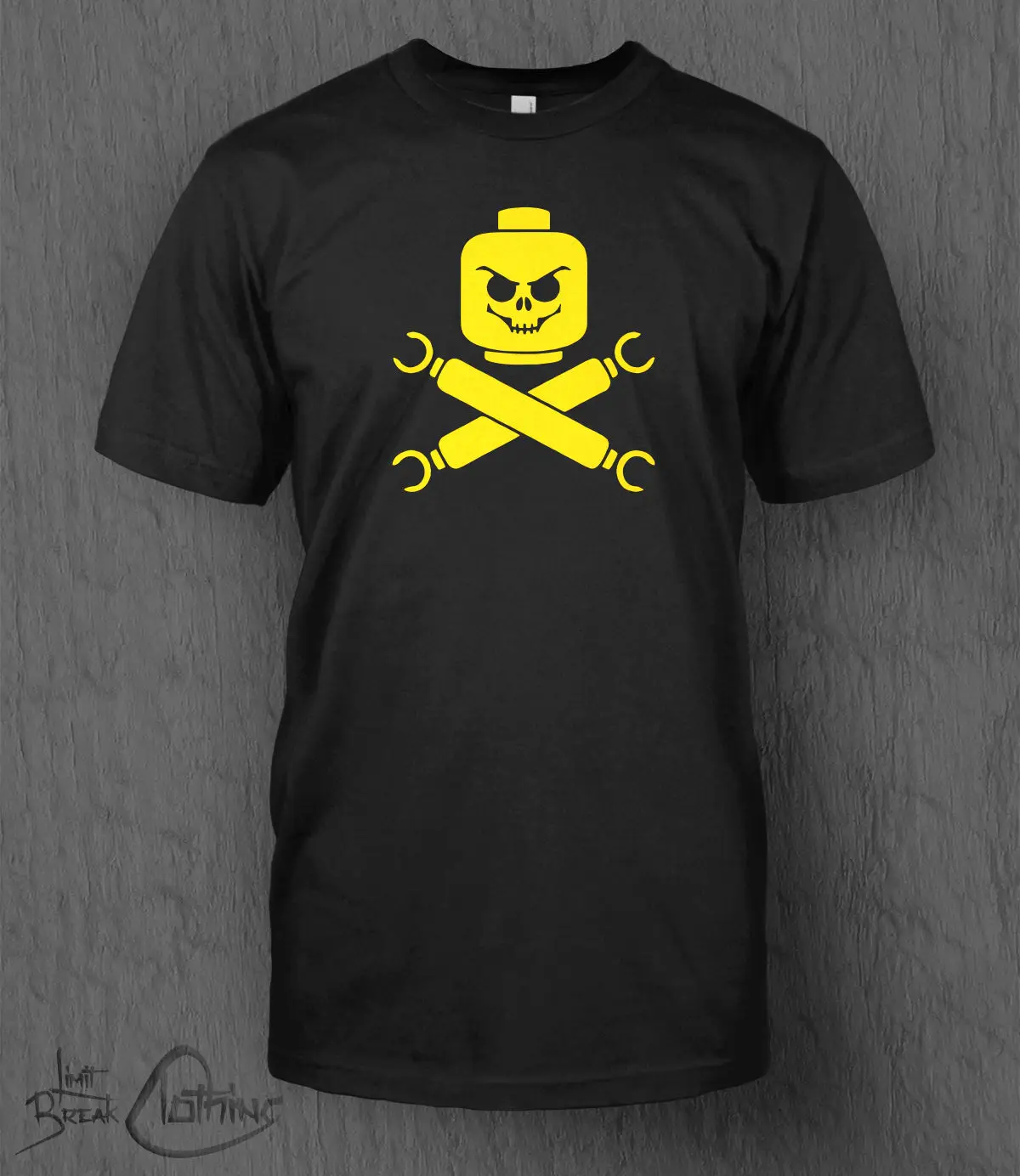 Lego T-Shirt Skull and Crossbones MEN'S LEGO Movie, Father's Day, Kid's Legos