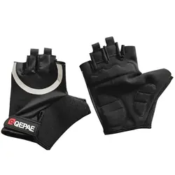 Мужские велосипедные перчатки с половинчатым пальцем анти-шок губка коврик MTB дорожный велосипед дышащие перчатки женские спортивные