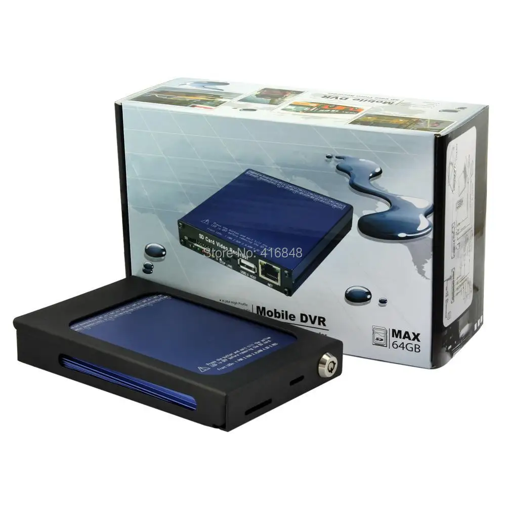 4 канальный видеовход Full D1 H.264 mini Mobile SD Card Car DVR для автобуса и такси|dvr rd|dvr for cardvr mobile