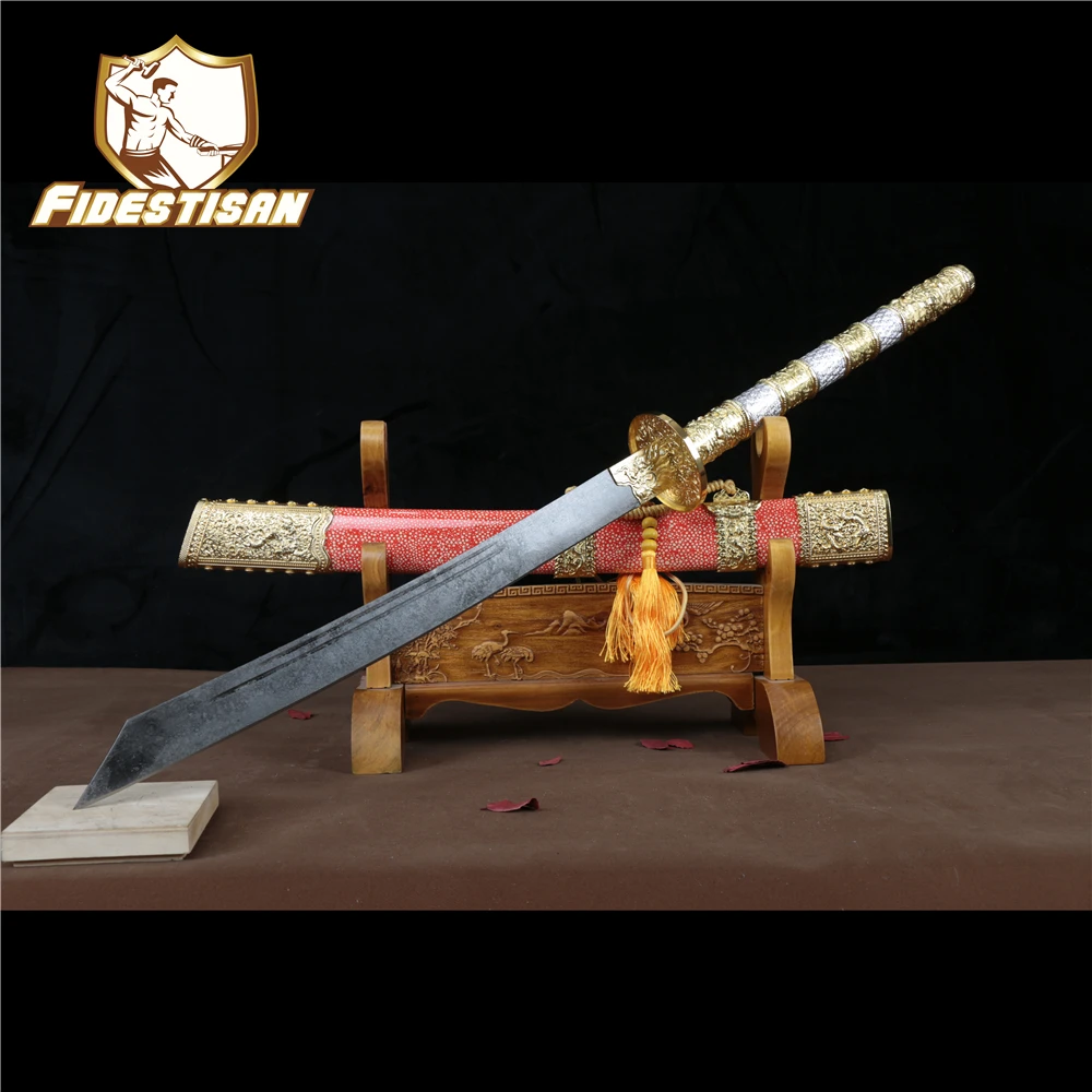 手作り新剣中国トラックばね鋼 59 Hrc 斧の刃康剣亜鉛合金鍔模造魚皮沙耶 Swords Aliexpress 手作り新剣中国トラックばね鋼 59 Hrc 斧の刃康剣亜鉛合金鍔模造魚皮沙耶 Swords Aliexpress