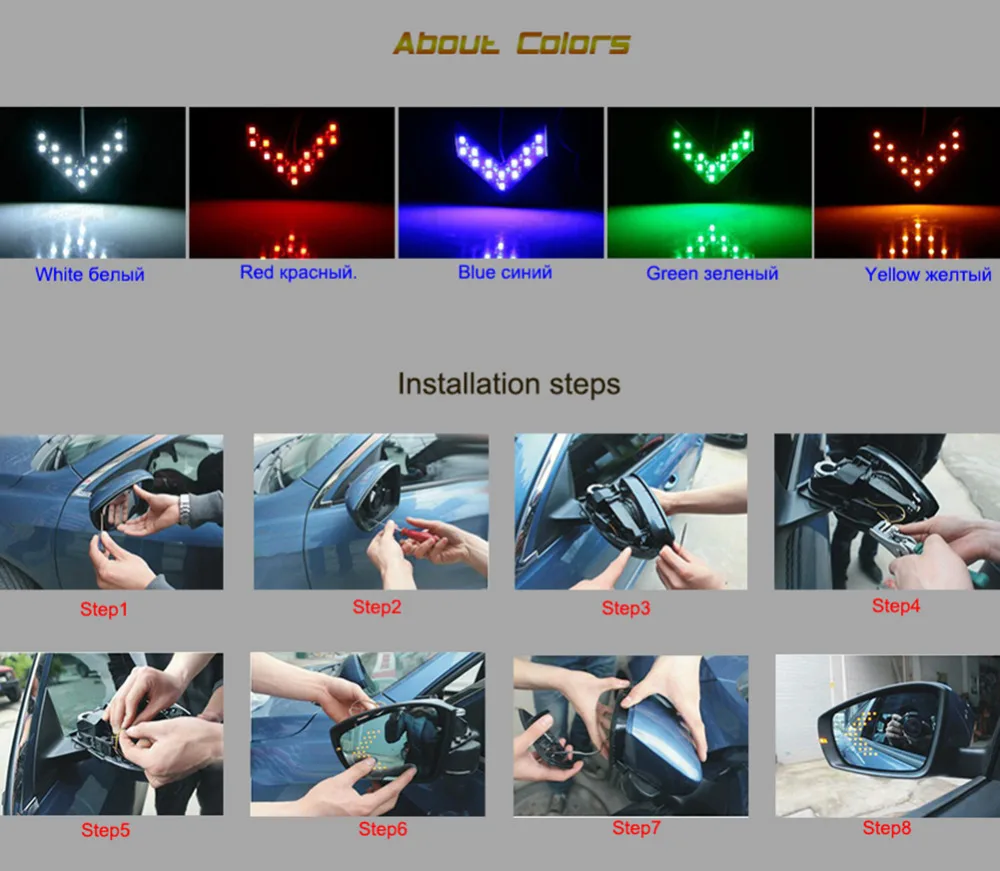 SMD LEDs per arrow light (3)
