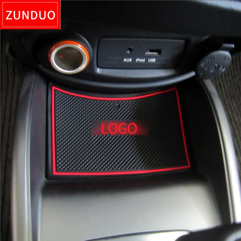 Коврик ZUNDUO со слотом для ворот KIA Soul 2009 ~ 2013 AM коврик межкомнатных дверей Plus MK1 2010 2011