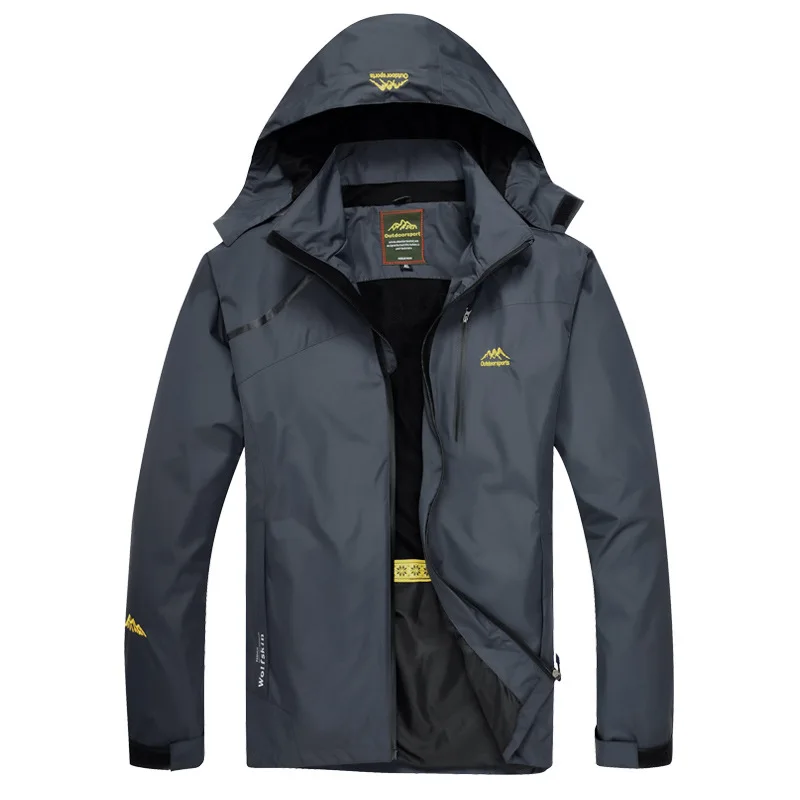 LoClimb походная куртка для кемпинга, мужская спортивная куртка для активного отдыха, Мужская ветровка для альпинизма/треккинга/рыбалки, мужские водонепроницаемые куртки AM255