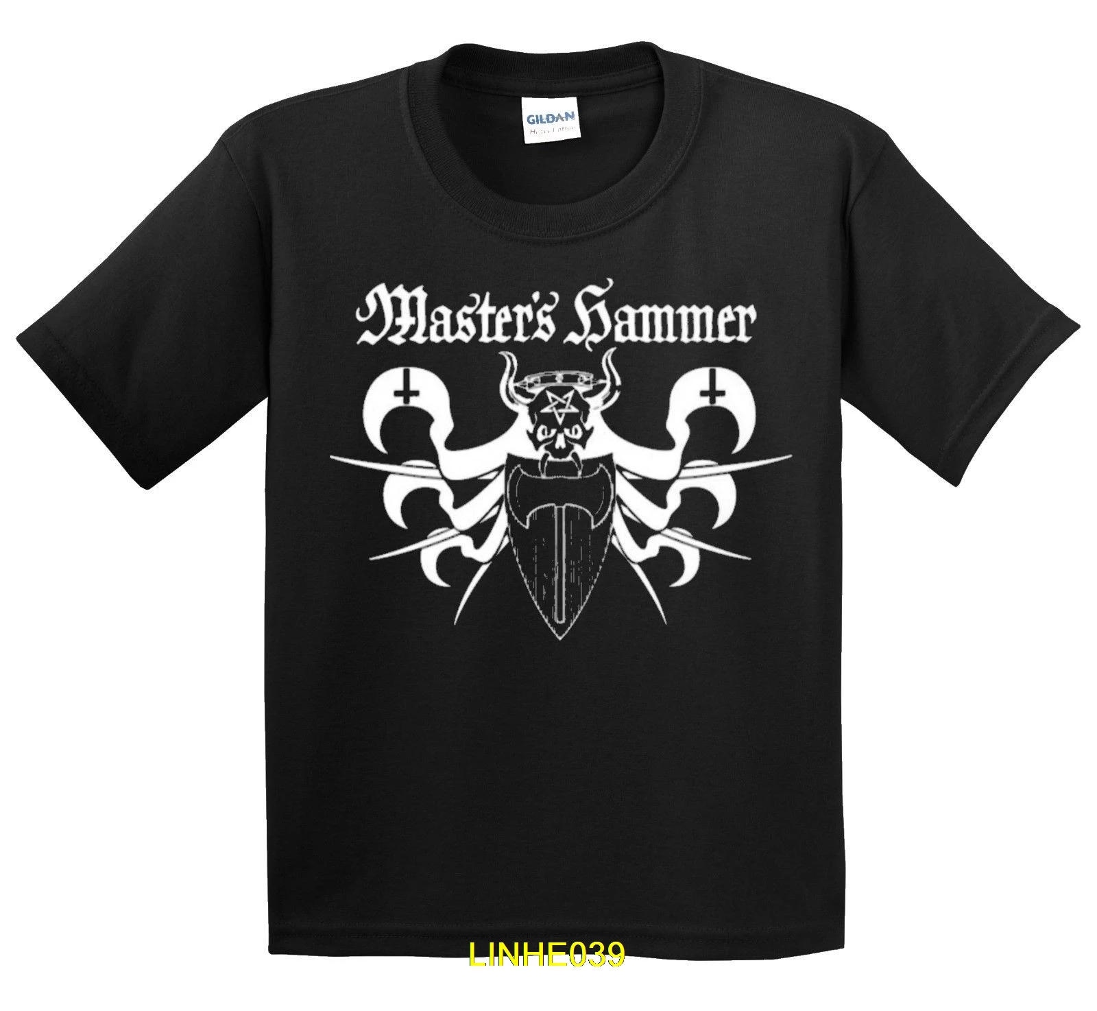 Masters Hammer футболка нового черного цвета в стиле дэт-метал Sarcofago Unleashed Grave Bathory летняя