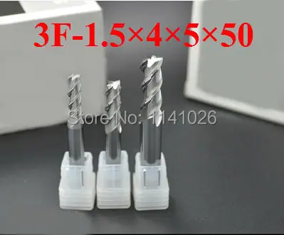 

3F-1.5*4*5*50 Aluminum Carbide End mills,Carbide CNC End mill , lathe tool,boring bar,cnc,machine