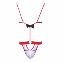 Мужские сексуальные бикини Borat Mankini мужские трусы брифы костюм купальник Sissy купальники стринги Лоскутные стринги