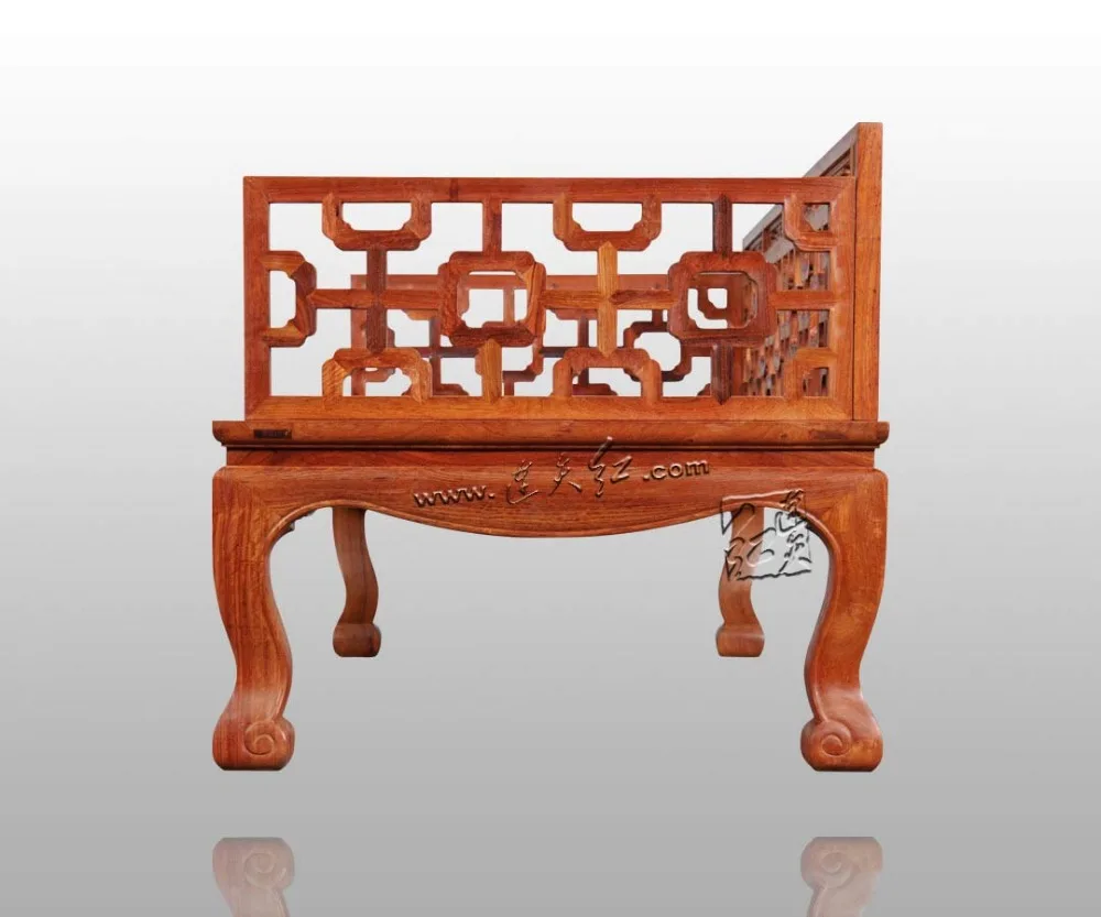 Chinese Classical Rosewood Arhat Bed Luo Han chuang Antique Ming&Qing Furniture living room carved Sofa Solid Red Wood Arhatbed Chinese Classical Rosewood Arhat Bed Luo Han chuang Antique Ming&Qing Furniture living room carved Sofa Solid Red Wood Arhatbed