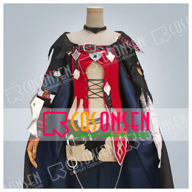 COSPLAYONSEN сказки берсерия бархатное Кроу сексуальное платье косплей костюм полный