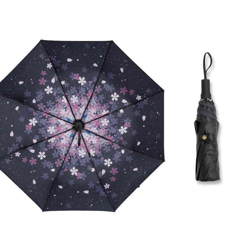 

Fashion Portable Umbrella Mini Capsule Pocket UV Protection Rain Folding Ms. Windproof Compact Small Capsule Umbrellas Gifts