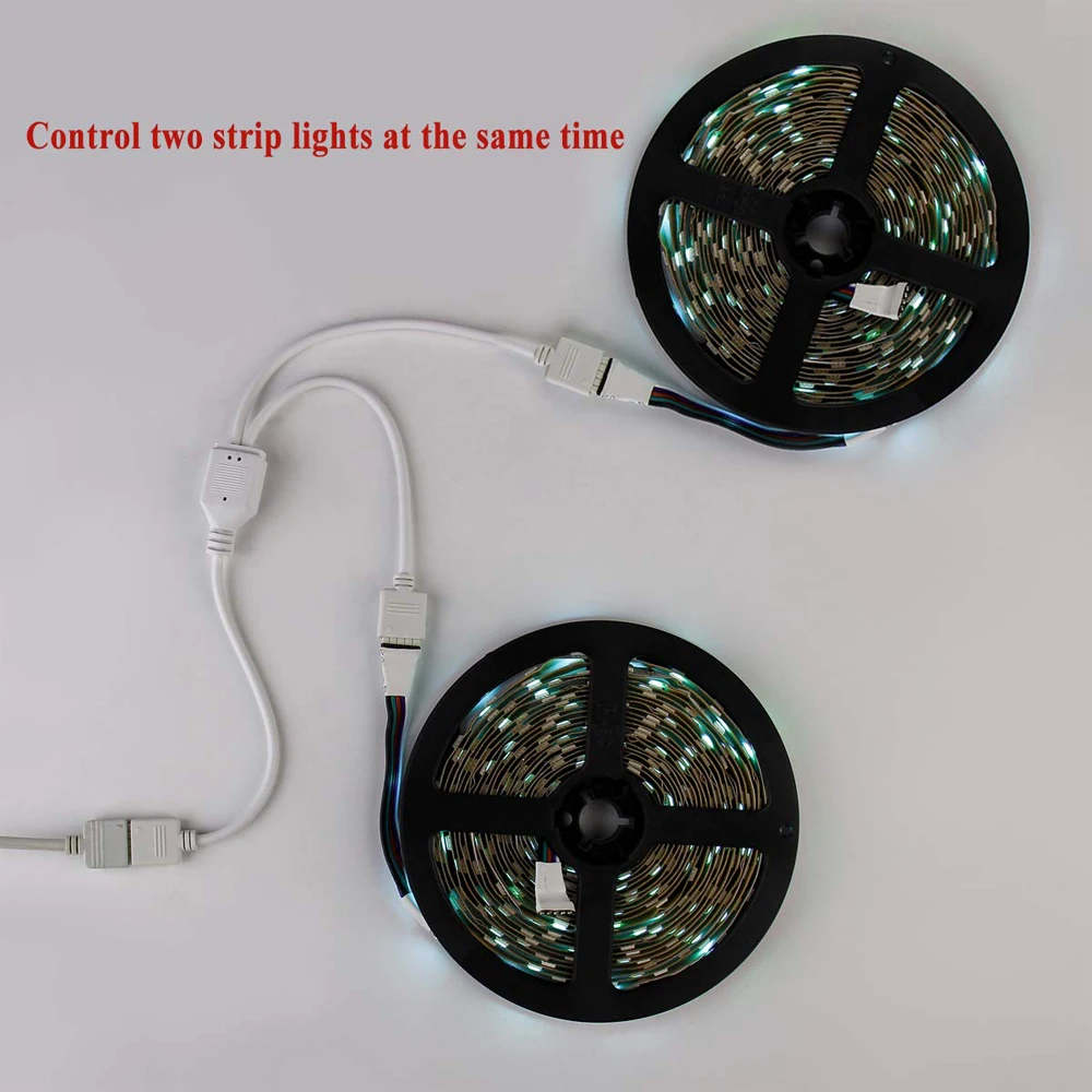 4Pin 5pin RGB коннектор rgbw кабель от 1 до 2 3 4 гнездо к гнезду разветвитель Удлинительный