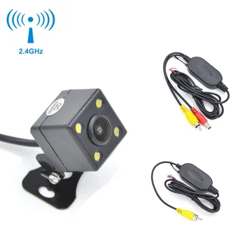 

4 LED Wireless Car Rear View Camera Vehicle Backup Cameras Night Vision Universal Reverse Parking Camera for skoda octavia