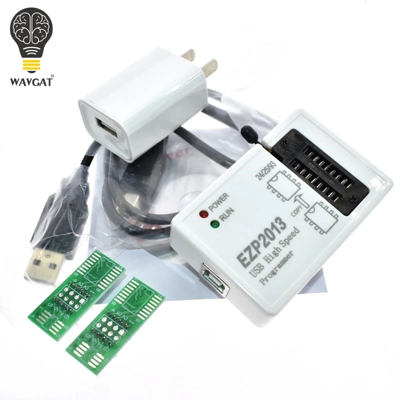 

WAVGAT official EZP2013 High Speed USB SPI Programmer 24 26 25 93 Bois EEPROM Flash support WIN7 WIN8