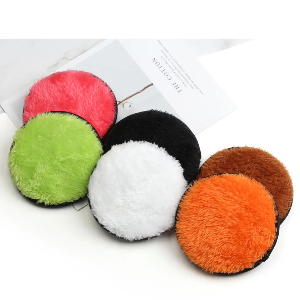 

3PC Soft Microfiber Makeup Remover Towel Face Cleaner Plush Puff Reusable Cleansing Pads Foundation Face Skin Care Tools YJJ1