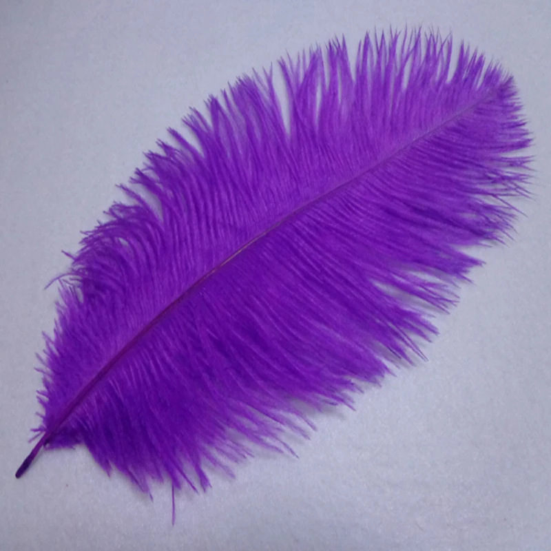 wholesale! High quality 100pcs 10 12 inches / 25 30cm purple natural