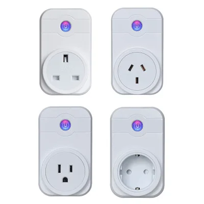 SW1 10A Smart Plug Wi-Fi умная розетка Мощность монитор ЕС Франция AU США Великобритания Корея розетка работает с Google дома Alexa IFTTT Engli