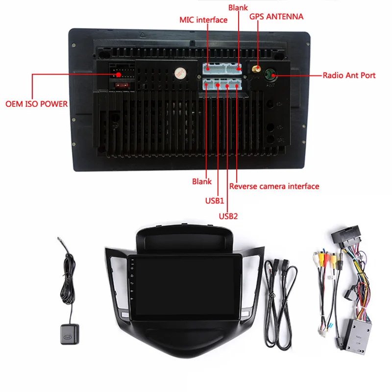 Discount 9" 2G RAM 32G ROM Android Car DVD Video Player GPS for Chevrolet Cruze 2008-2011 2012 audio car radio stereo navigation wifi 5