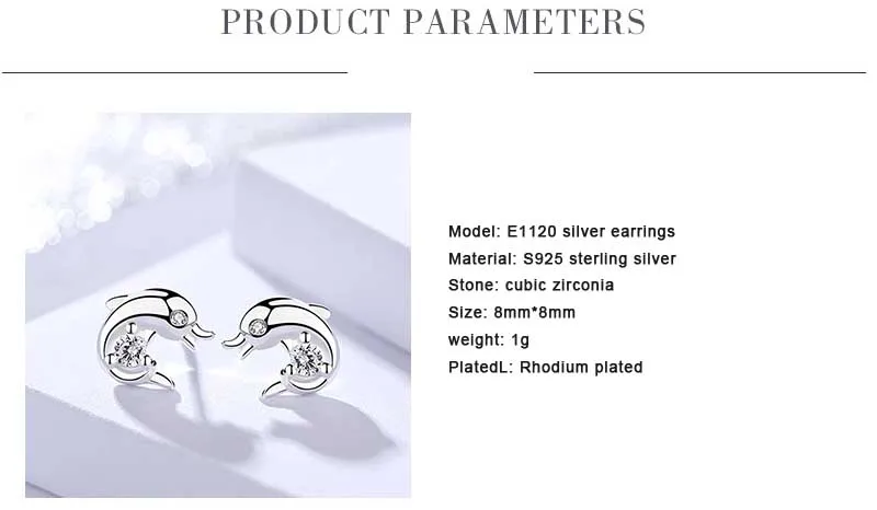 4 silver earrings female