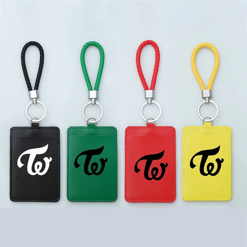 

Youpop KPOP TWICE Album Badge Business Bus Pass Card Set ID Card Holder Case Cover Stationery Set