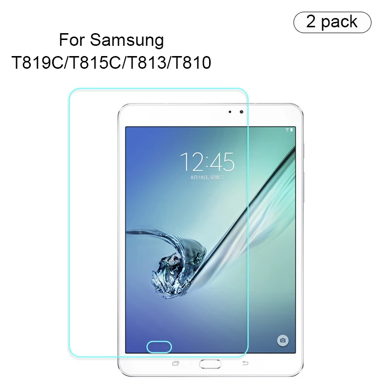 bilder für 2 teile/los 9 H Gehärtetem Glas für Samsung Galaxy Tab S2 9,7 zoll T819C T815C T813 T810 Displayschutzfolie Tablet stahl film bilder für 2 teile/los 9 H Gehärtetem Glas für Samsung Galaxy Tab S2 9,7 zoll T819C T815C T813 T810 Displayschutzfolie Tablet stahl film